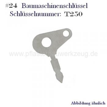 Baumaschinenschlüssel 14603 für Kramer, Bomag, Wacker
