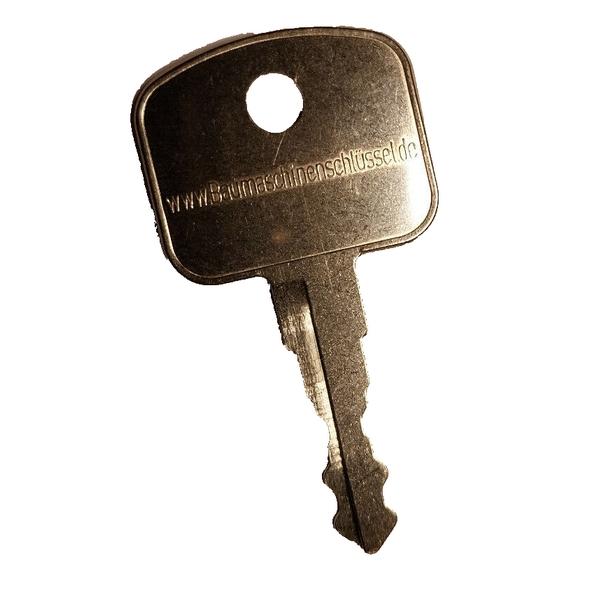 #11 Baumaschinenschlüssel / Zündschlüssel MASTER KEY – passend für verschiedene Baumaschinen mit passender Master-Key-Schließung