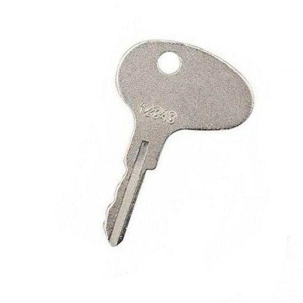 #56 Staplerschlüssel / Zündschlüssel 123243 – passend für Caterpillar, Clark, Hyster, Mitsubishi, Nissan u. a.